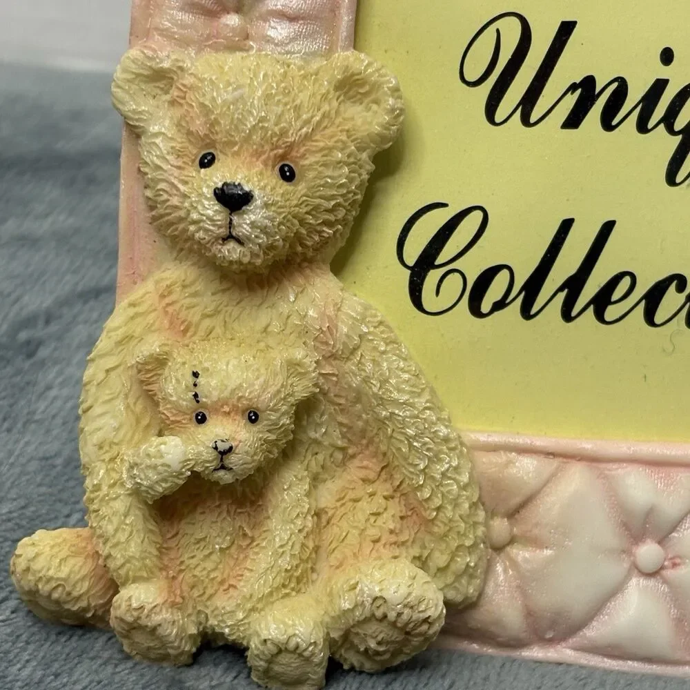 Vintage The Unique Collection Teddy Bear Nursery Picture Frame